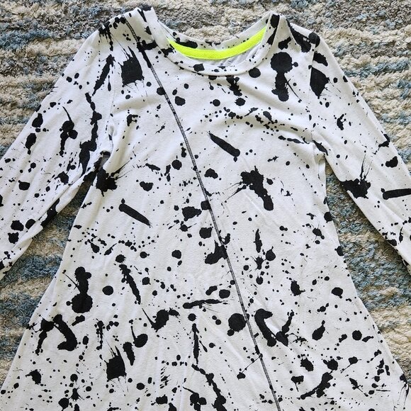 ‼️SPLATTER PAINT A Line Tee Shirt Dress Size M‼️ - Picture 2 of 10